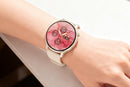 Women Fashion Smartwatch with Heart Rate and Sleep Monitoring -Silver
