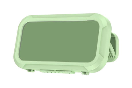 Waterproof Anti-Fog Rotating Shower Phone Holder for Bathroom-Light Green