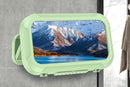 Waterproof Anti-Fog Rotating Shower Phone Holder for Bathroom-Light Green