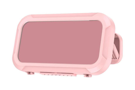Waterproof Anti-Fog Rotating Shower Phone Holder for Bathroom-Light Pink