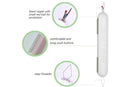 2-In-1 Needle Threader Seam Ripper Kit Thread Remover Sewing Ripper Tool-Light Grey