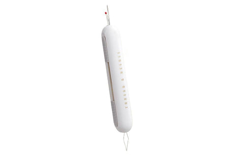 2-In-1 Needle Threader Seam Ripper Kit Thread Remover Sewing Ripper Tool-Light Grey