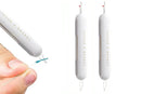 2-In-1 Needle Threader Seam Ripper Kit Thread Remover Sewing Ripper Tool-Light Grey