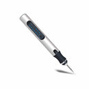 Electric Micro Engraver Pen DIY Engraving Tool Kit Cordless Portable Rechargeable Engraving Pen-Silver