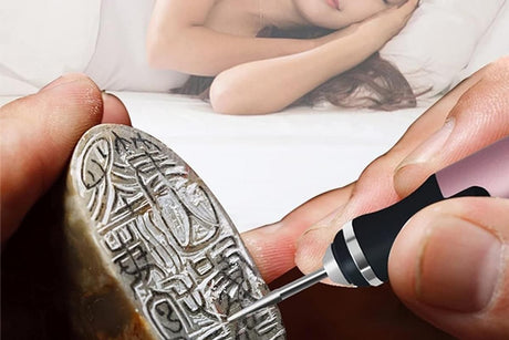Electric Micro Engraver Pen DIY Engraving Tool Kit Cordless Portable Rechargeable Engraving Pen-Pink