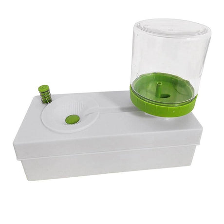 Paint Brush Rinser Running Water Cycle Paintbrush Paint Cleaning Tools for Acrylic Watercolor -Green