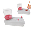 Paint Brush Rinser Running Water Cycle Paintbrush Paint Cleaning Tools for Acrylic Watercolor -Pink