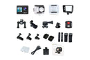 4K Action Camera Waterproof Underwater Camera with Remote Contro