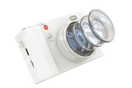 4K Digital Camera 64MP Vlogging Camera with 180-degree Flip Screen 16X Digital Zoom -White