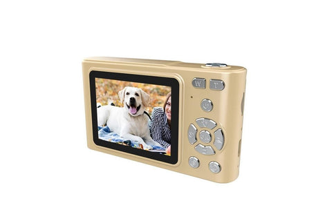 4K HD Digital Camera With 32G Memory Card-Gold