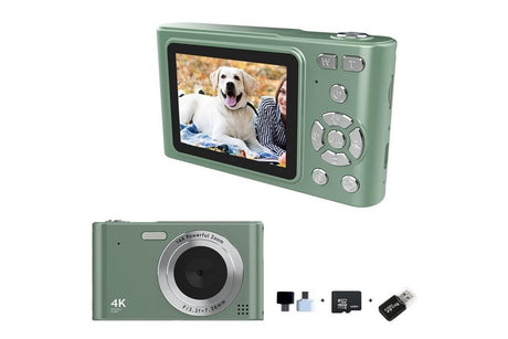 4K HD Digital Camera With 32G Memory Card-Gold