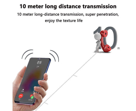 Bluetooth Headphone,Wireless Neckband Headset with Retractable Earbuds