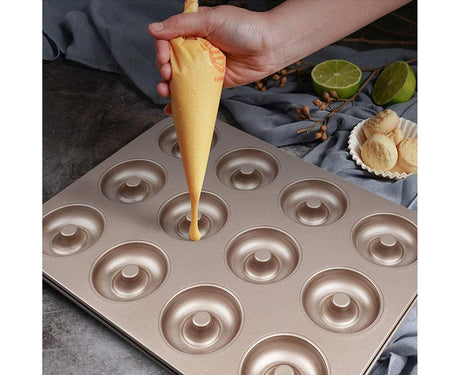 Mini Donut Pan - Nonstick 6 Cavity - Carbon Steel