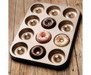 Mini Donut Pan - Nonstick 6 Cavity - Carbon Steel