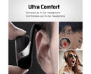 Small Bluetooth Headphones Wrap Around Head-Sports Wireless Headset