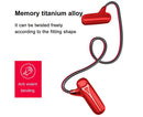 Open Ear Wireless Bone Conduction Headphones with Bluetooth Microphone