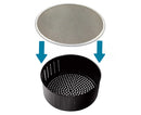 19/21/23/25cm Stainless Steel Oil Splatter Screen Net Cover for Air Frying Pot-23cm
