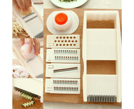 11Pcs Manual Vegetable Slicer Cutter Potato Peeler Onion Grater Kitchen Tool