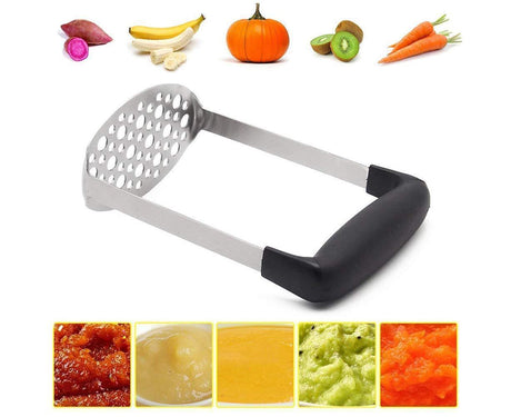 Stainless Steel Puree Potato Masher Kitchen Tool Vegetables Fruits Ricer Presser