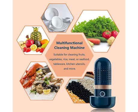 Fruit Vegetable Cleaner - Multifunctional Capsule - Portable