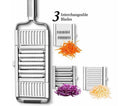 Multi-Purpose Vegetable Slicer Peeler Stainless Steel Grater Shredder Cutter