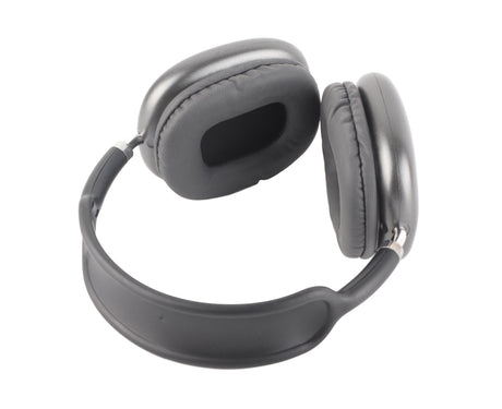 Wireless Bluetooth Headphones Dual Headset Stereo Retractable Comfortable Wireless Headset Black