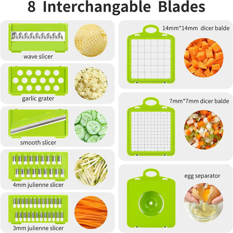 Vegetable Chopper - Mandoline Slicer - Food Cutter
