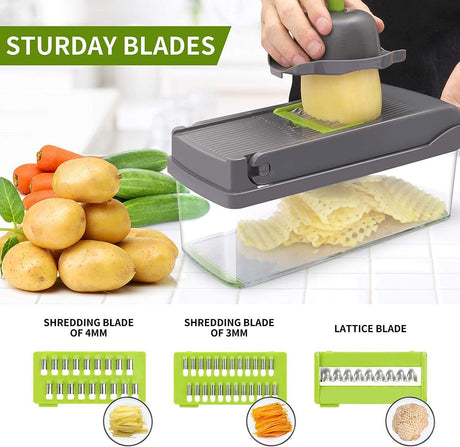 Vegetable Chopper - Mandoline Slicer - Food Cutter