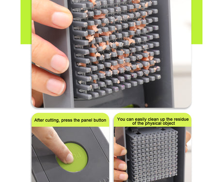 Vegetable Slicer, Onion Mincer Chopper, Vegetable Chopper, Cutter, Dicer, Egg Slicer with Container