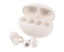 Language Translator Earbuds 144 Languages Bluetooth 5.49 Noise Cancellation Wireless Long Battery Life Translation Earphone in Real Time Milky White