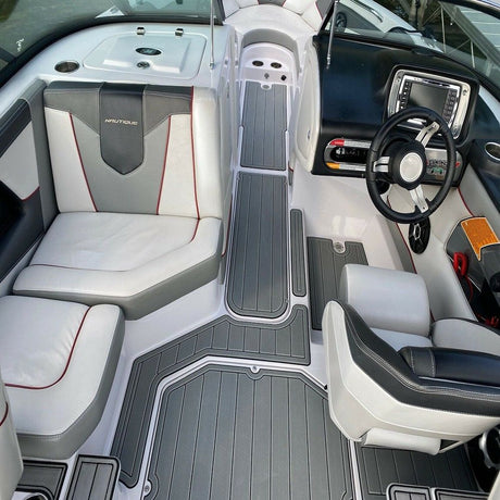 2008 Nautique Super Air 230 Swim Platform Cockpit Boat EVA Foam Teak Floor Pad SeaDek MarineMat Gatorstep Style Self Adhesive