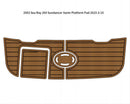 2003 Sea Ray 260 Sundancer Swim Platform Pad Boat EVA Foam Teak Deck Floor Mat SeaDek MarineMat Gatorstep Style Self Adhesive