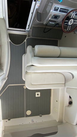 2006 Chaparral 280 Swim Platform Cockpit Boat EVA Foam Teak Deck Floor Pad Mat SeaDek MarineMat Gatorstep Style Self Adhesive