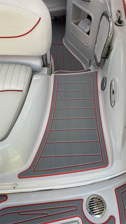 2007 Crownline 220EX Swim Platform Cockpit Boat EVA Foam Teak Deck Floor Pad Mat SeaDek MarineMat Gatorstep Style Self Adhesive