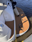 2000 Sea Ray 340 Sundancer Swim Platform Pad Boat EVA Foam Teak Deck Floor Mat SeaDek MarineMat Gatorstep Style Self Adhesive