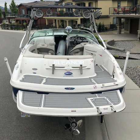 2005 Chaparral 230 SSI Swim Platform Step Boat EVA Foam Teak Deck Floor Pad Mat SeaDek MarineMat Gatorstep Style Self Adhesive