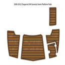 2008-2012 Chaparral 244 Sunesta Swim Platform Boat EVA Foam Teak Deck Floor Pad SeaDek MarineMat Gatorstep Style Self Adhesive