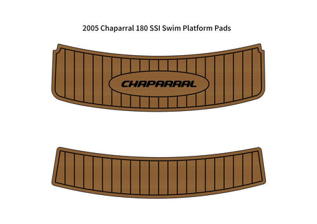 2005 Chaparral 180 SSI Swim Platform Step Boat EVA Foam Teak Deck Floor Pad Mat SeaDek MarineMat Gatorstep Style Self Adhesive