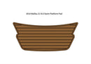 2014 Malibu 21 VLX Swim Platform Step Pad Boat EVA Foam Faux Teak Deck Floor Mat SeaDek MarineMat Gatorstep Style Self Adhesive