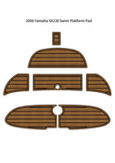 2006 & Earlier Yamaha SX230 Swim Platform Pad Boat EVA Foam Teak Deck Floor Mat SeaDek MarineMat Gatorstep Style Self Adhesive