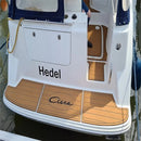 2000 Bayliner 2855 Swim Platform Cockpit Boat EVA Faux Foam Teak Deck Floor Pad