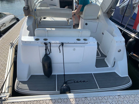 2000 Bayliner 2855 Swim Platform Cockpit Boat EVA Faux Foam Teak Deck Floor Pad