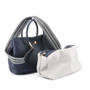 Women's shoulder bag, women's wallet, vintage handbag-Dark Ink Blue,Small