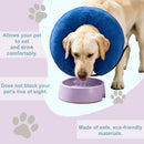 Inflatable Dog Cone Collar Alternative, Soft Dog Cone for Small Medium Large Dogs and Cats, Neck Recovery ECollar After Surgery,M