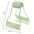 Adjustable-angle heat-resistant tongs, kitchen heat-resistant bowl tongs, silicone non-slip bowl tongs, stainless steel multi-purpose household tray lifter, multi-purpose kitchen tray lifter