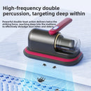 Home Handheld Dust Mite Vacuum Cleaner, High-Frequency Dual-Beating + UV Sterilization, Cordless Portable Dust Mite Remover for Mattresses and Sofas, Cordless Portable Dust Mite Remover for Mattresses and Sofas - Red