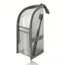 Stand-Up Breathable Mesh Toiletry Organizer, Multifunctional Waterproof Travel Cosmetic Bag, Travel Cosmetic Bag - Gray