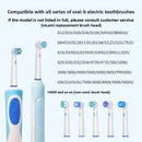 Compatible with replacement brush heads for multiple models of rotary electric toothbrushes. Choose from 5 styles with different functions. High-density, rounded soft-bristle universal brush head set—5-piece set