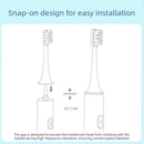 Compatible with replacement brush heads for multiple models of rotary electric toothbrushes. Choose from 5 styles with different functions. High-density, rounded soft-bristle universal brush head set—5-piece set