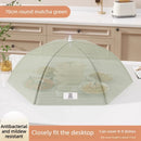 Foldable Mosquito-Proof Food Cover, Household Fly Screen, Fine-Mesh Breathable Dining Table Cover - Round